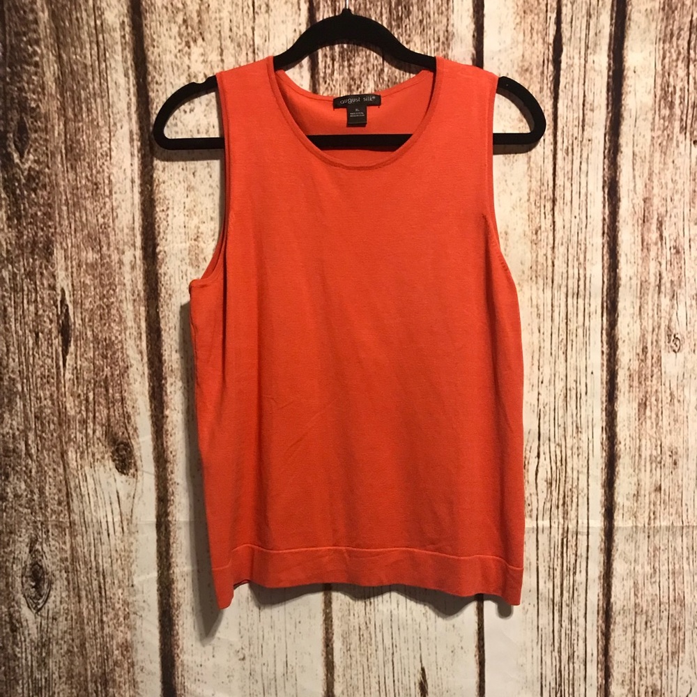 Coral / orange tank